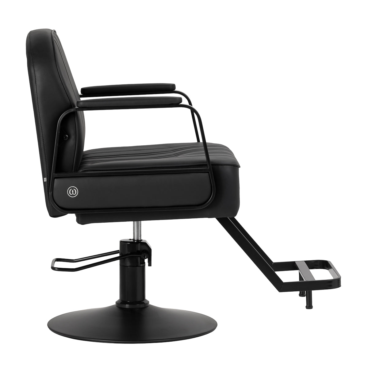 Sillón de peluquería Omega Luna Negro