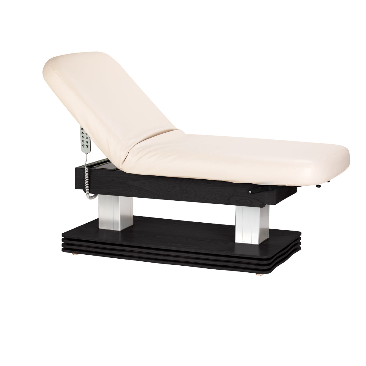 Camilla de masaje eléctrica Sillon Comfort Crema-Negro
