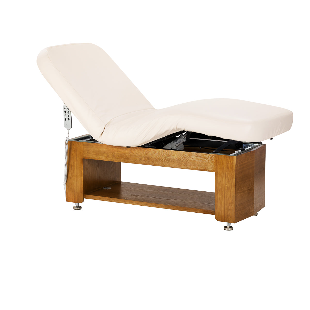 Camilla de masaje eléctrica Sillon Leisure Crema