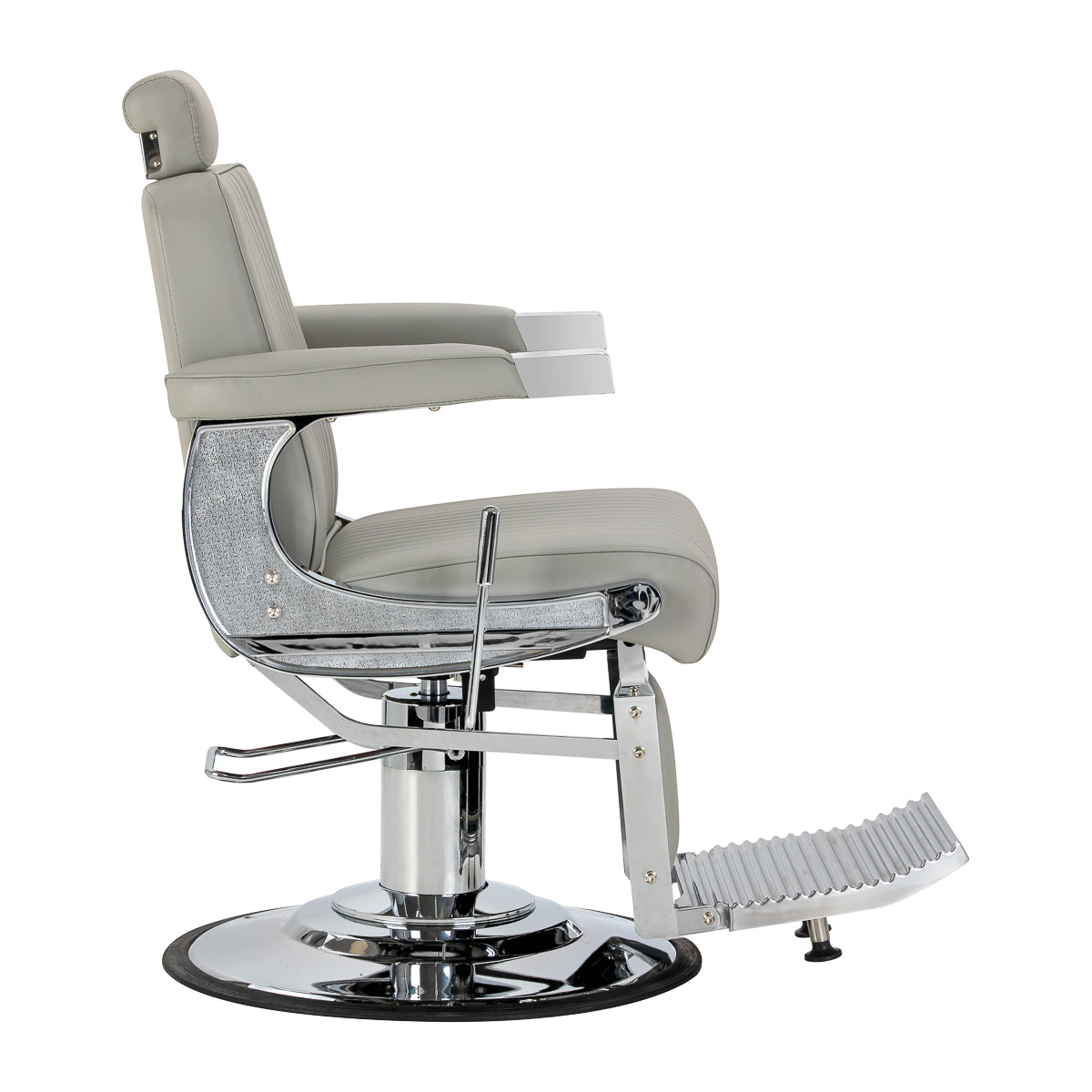 Sillón de Barberia Gabbiano Visionerio Gris