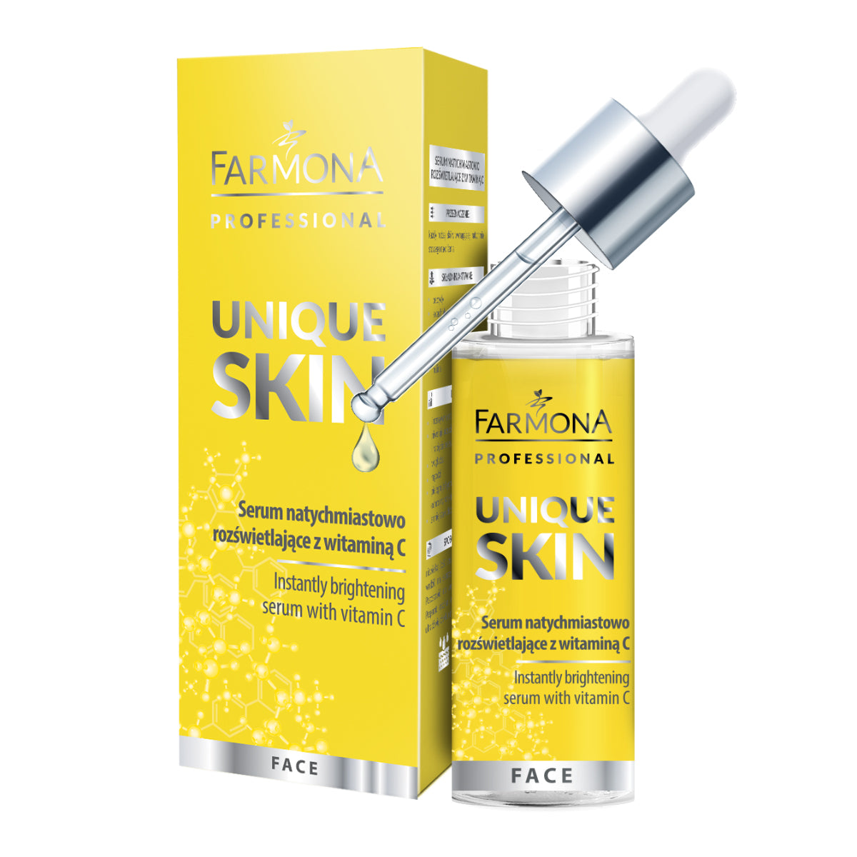 Farmona UNIQUE SKIN Suero Iluminador Instantáneo con Vitamina C 30 ml