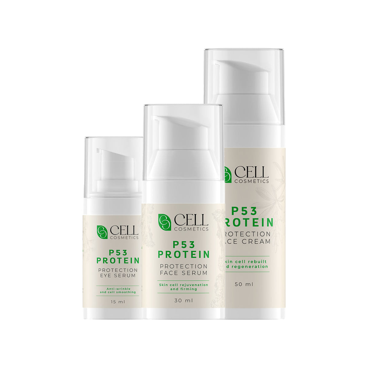 Sérum para ojos CELL COSMETICS – Proteína P53 15 ml