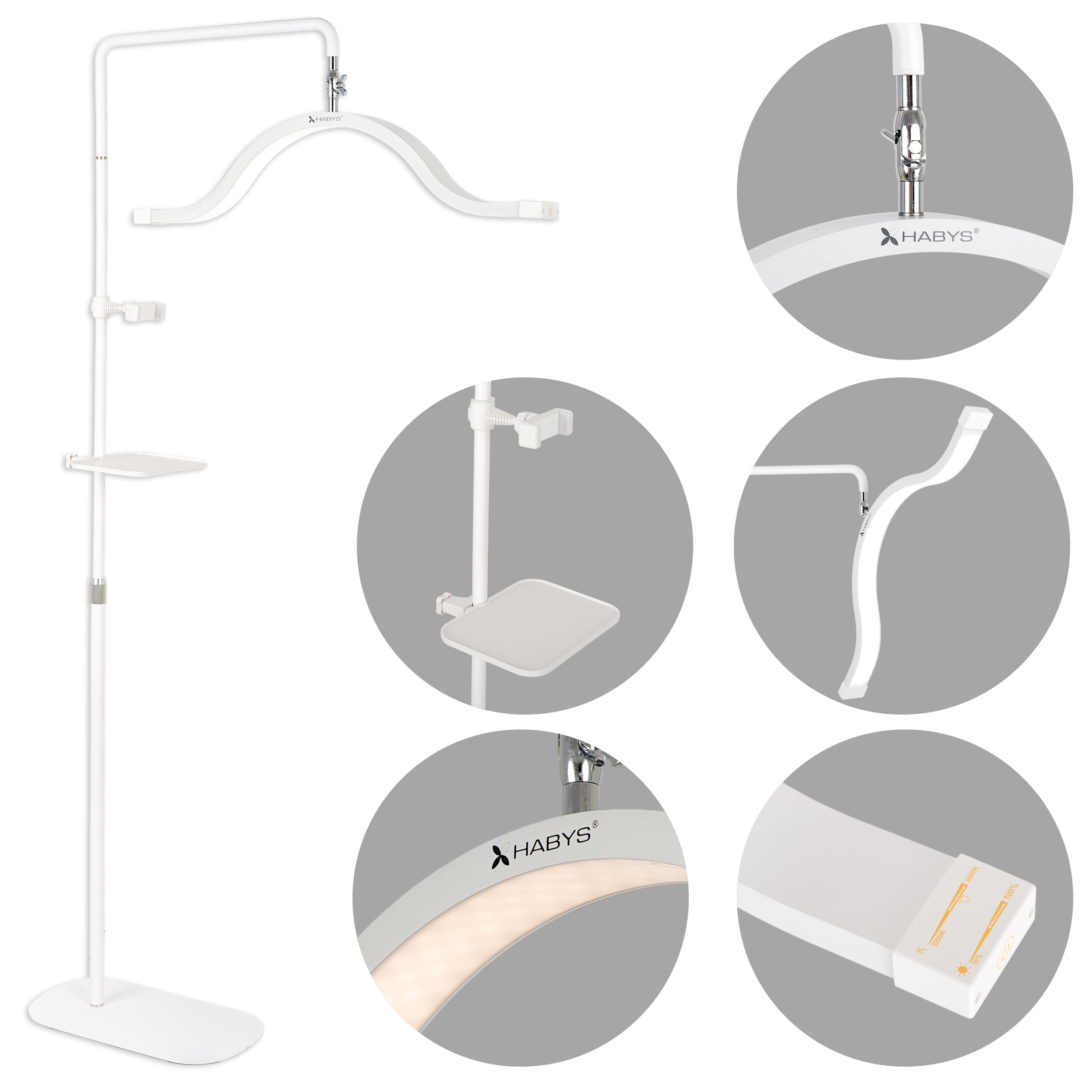 Vena Light cosmetic lamp, white