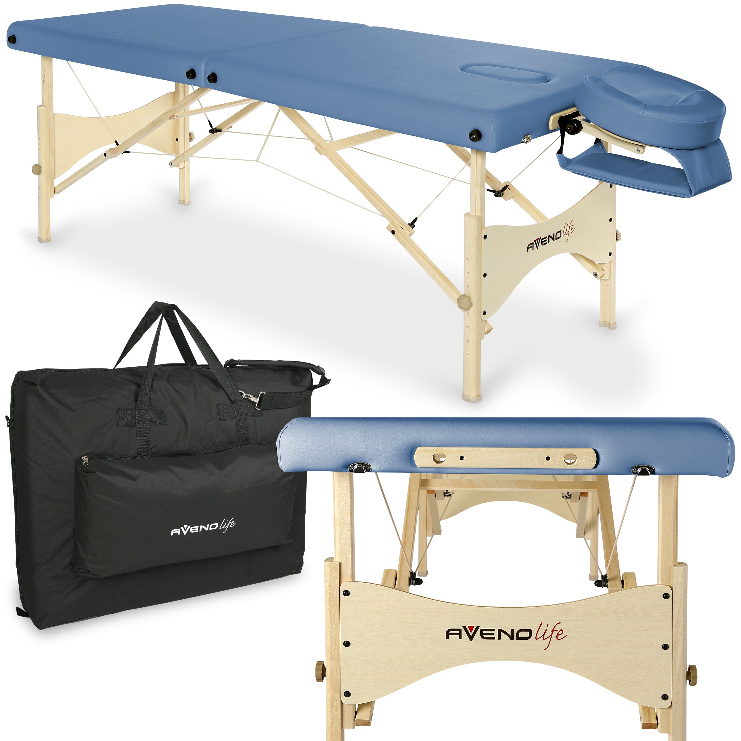 Massage table eSpirit 70 Soft Touch K651 Seamist
