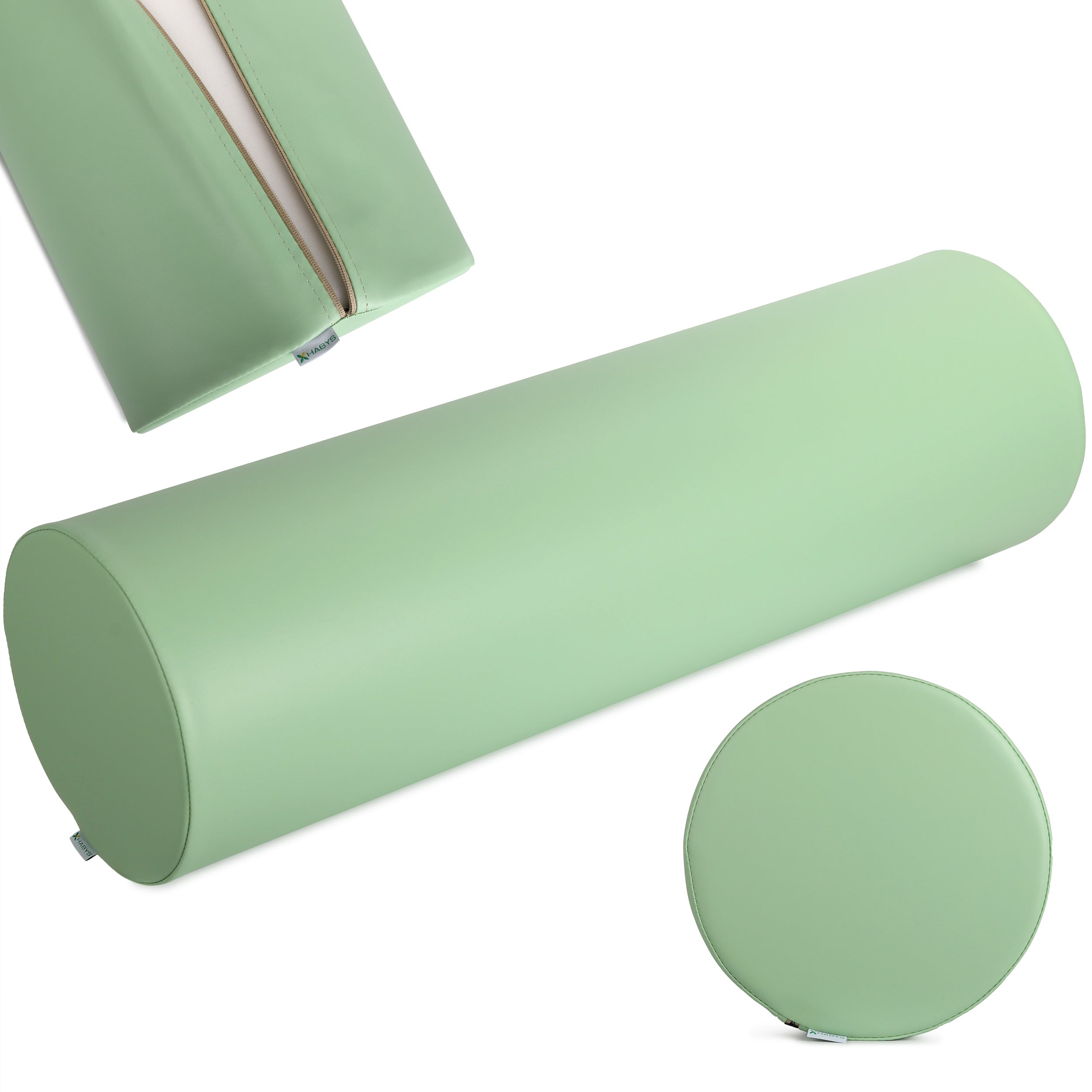 Round Bolster 30x100 K022 Green