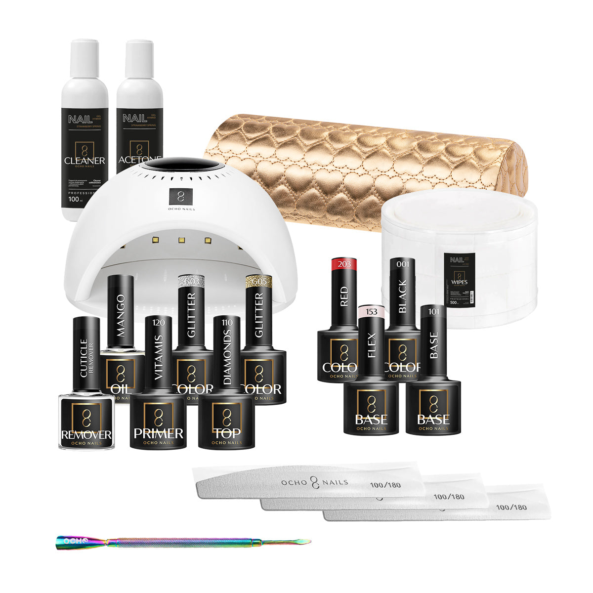 Kit de inicio híbrido OCHO NAILS 3