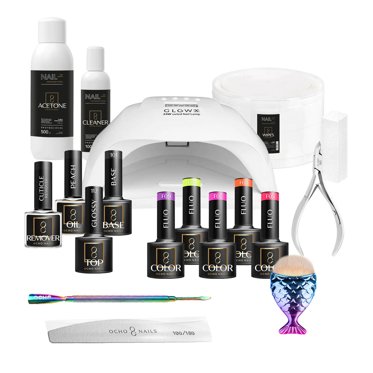 Kit de inicio híbrido OCHO NAILS 6